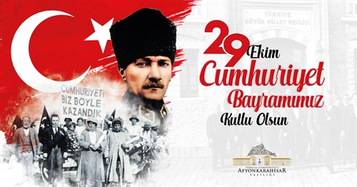 Vali Doç. Dr. Kübra Güran Yiğitbaşı’nın Cumhuriyet Bayramı Mesajı 