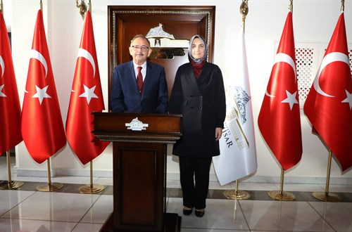 Çevre, Şehircilik ve İklim Değişikliği Bakanı Mehmet Özhaseki’den Vali Yiğitbaşı’na ziyaret 