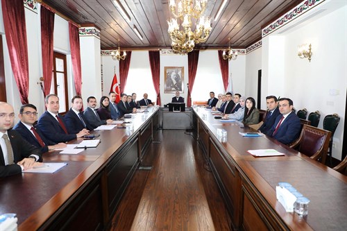 Vali Yiğitbaşı Kaymakamlarla Toplantı Yaptı 